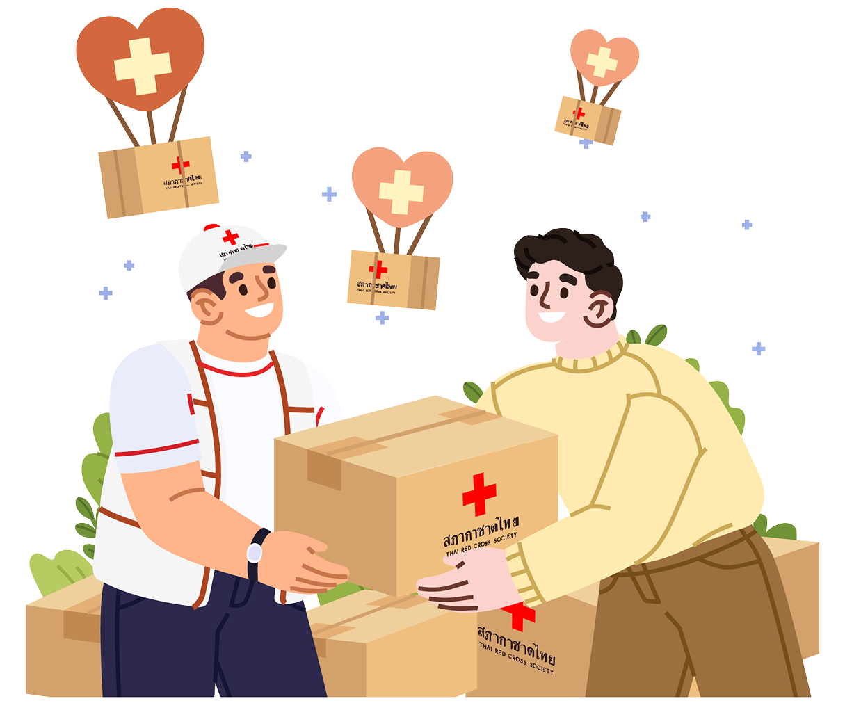 4. iRedcross ส่งตรง<br>“การแบ่งปัน” ถึงมือผู้รับบริจาค