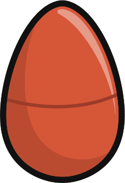 orange egg